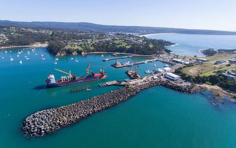 eden breakwater wharf top view