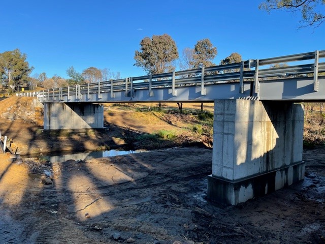 pretty point bridge construction